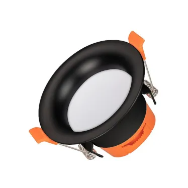 Светильник MS-BLIZZARD-BUILT-R90-6W Warm3000 (BK, 100 deg, 230V) ( IP20 Металл, 3 года) |036610 | Arlight