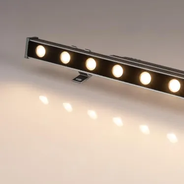 Светодиодный прожектор AR-LINE-500S-9W-220V Warm (Grey, 30 deg) (Arlight, IP65 Металл, 3 года) | 037366 | Arlight