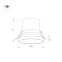Светильник MS-VOLCANO-BUILT-R82-10W Warm3000 (BK, 38 deg, 230V) (Arlight, IP20 Металл, 5 лет) | 035445 | Arlight