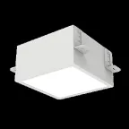 Светодиодный светильник DL-Grill CRI90 для потолка Грильято встраив.24 Вт 3000 К 136х136х75 мм белый муар | V1-R0-01809-10000-4002430 | VARTON