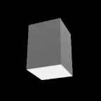Светодиодный светильник DL-Box накладной 15 Вт 3000 К 120x120x170 мм RAL7045 серый муар с рассеивателем опал DALI | V1-R0-70818-20D01-2001530 | VARTON