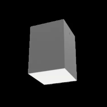 Светодиодный светильник DL-Box накладной 9 Вт 3000 К 120x120x170 мм RAL7045 серый муар с рассеивателем опал | V1-R0-70818-20000-2000930 | VARTON