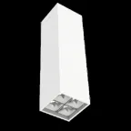 Светодиодный светильник DL-Box Reflect Multi 2x2 накладной 14 Вт 4000 К 80х80х300 мм RAL9003 белый муар DALI | V1-R0-00255-20D23-2001440 | VARTON
