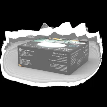 Светильник Backlight BL099 Кругл. Белый, 5W, LED 4000K 1/60 | BL099 | Gauss