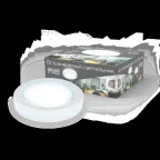 Светильник Backlight BL099 Кругл. Белый, 5W, LED 4000K 1/60 | BL099 | Gauss