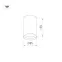Корпус SP-POLO-SURFACE-R85 (WH, 1-3, 350mA) (arlight, IP20 Металл, 3 года) | 024251(1) | Arlight