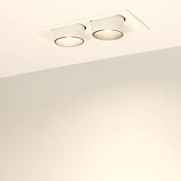 Светильник LTD-PULL-S110x210-2x10W Warm3000 (WH, 24 deg, 230V) (Arlight, IP20 Металл, 5 лет) | 031362 | Arlight
