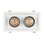 Светильник LTD-PULL-S110x210-2x10W Warm3000 (WH, 24 deg, 230V) (Arlight, IP20 Металл, 5 лет) | 031362 | Arlight