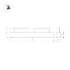 Светильник MAG-ORIENT-LASER-L465-16W Warm3000 (BK, 24 deg, 48V, DALI) (Arlight, IP20 Металл, 3 года) | 033830 | Arlight
