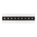 Светильник MS-ORIENT-BUILT-TRIMLESS-TC-S38x277-20W Warm3000 (WH-BK, 30 deg, 230V) (Arlight, IP20 Металл, 5 лет) | 031926 | Arlight