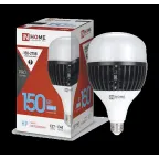 Лампа светодиодная LED-HP-PRO 150Вт 230В E27 с адаптером Е40 6500К 14250Лм IN HOME |4690612035703 | IN HOME