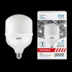                 Лампа светодиодная промышленная Elementary T160 55W 5250lm 6500K E40 Promo LED 1/12 | 60436 | Gauss
               