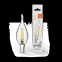 Лампа светодиодная Basic Filament Свеча на ветру 4,5W 400lm 2700К Е14 LED 1/10/50 | 1041115 | Gauss