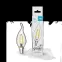 Лампа светодиодная Basic Filament Свеча на ветру 4,5W 420lm 4100К Е14 LED 1/10/50 | 1041125 | Gauss