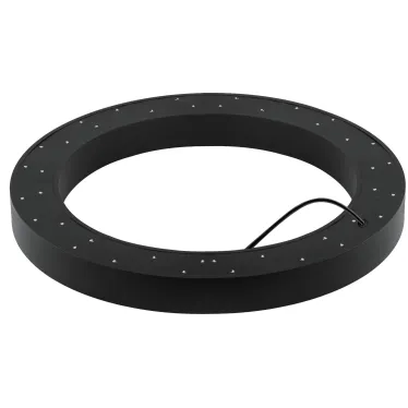 Светильник LED Geometria Ring SPO-134-B-40K-056 56Вт 4000К 4200Лм IP40 800х80 черный подвесной драйвер внутри