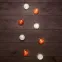 Тайские фонарики Магия 3,5 м, прозрачный ПВХ, 20 LED, теплый белый, питание 2 х АА (батарейки не в комплекте) | 303-088 | NEON-NIGHT