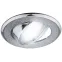 Светильник декор круглый со стеклянной крошкой MR16,12V/220V, 50W, хром/серебря DK18 CH/SH SL