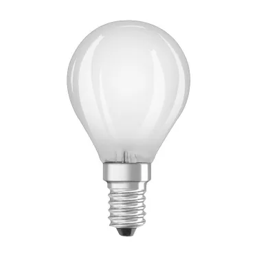 Лампа светодиодная филаментная LED Star Р 4W/827 230V GL FR E14 5X2 | 4058075132894 | OSRAM