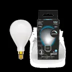                  Лампа светодиодная Filament А160 10W 890lm 4100К Е27 milky диммируемая LED 1/6 | 179202210-D | Gauss
               