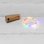 Гирлянда Роса с пробкой 2 м, 20 LED, цвет свечения мультиколор, 3хLR44 в комплекте | 302-029 | NEON-NIGHT