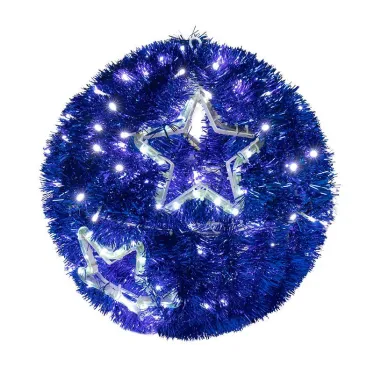 Фигура Шар, LED подсветка диам. 40см, синий | 506-212 | NEON-NIGHT