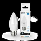                  Лампа светодиодная Elementary Свеча 10W 750lm 6500K E27 LED 1/10/100 | 30230 | Gauss
               