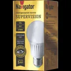                  Лампа светодиодная NLL-A60-9-230-2.7K-E27-FR-SV | 80548 |  Navigator
               