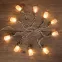 Гирлянда светодиодная Баночки 1,5 м, 10 LED, прозрачный ПВХ, цвет свечения теплый белый, 2 х АА (батарейки не в комплекте) | 303-096 | NEON-NIGHT