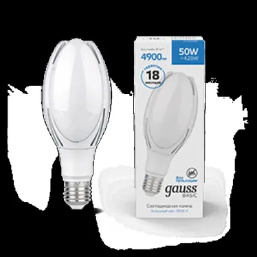 Лампа светодиодная промышленная Basic BT110 AC180-240V 50W 4900lm 6500K E40 LED 1/20 | 11834352 | Gauss