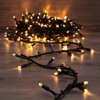                  Гирлянда Кластер 10 м, 200 LED, черный каучук, IP67, соединяемая, цвет свечения теплый белый | 315-256 | NEON-NIGHT
               