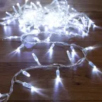 Гирлянда Кластер 10 м, прозрачный ПВХ IP65, 200 LED, белый, соединяется | 303-635 | NEON-NIGHT