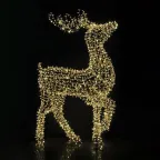 Фигура объемная Северный олень 300х200 см, 3000 LED, IP65, цвет свечения теплый белый | 501-235 | NEON-NIGHT