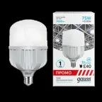                  Лампа светодиодная промышленная Elementary T140 75W 7000lm 4100K E40 Promo LED 1/12 | 60428 | Gauss
               