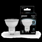 Лампа светодиодная MR16 9W 830lm 4100K GU10 LED 1/10/100 | 101506209 | Gauss
