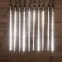 Гирлянда Тающие сосульки 24 В, комплект 10 шт. х 50 см, шаг 100 см, 600 LED, белый, соединяются | 256-426 | NEON-NIGHT