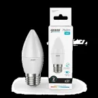                  Лампа светодиодная Elementary Свеча 10W 750lm 4100K E27 LED 1/10/100 | 30220 | Gauss
               