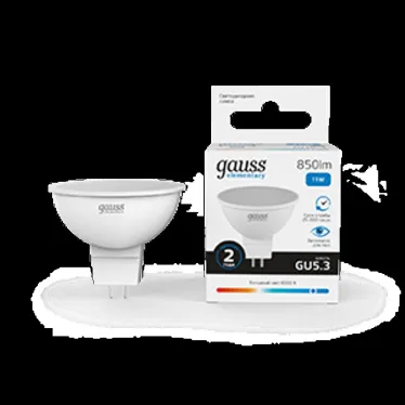 Лампа светодиодная Elementary MR16 11W 850lm 6500K GU5.3 LED 1/10/100 | 13531 | Gauss