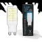 Лампа светодиодная G9 AC185-265V 5,5W 560lm 6500K керамика LED 1/10/200 | 107009306 | Gauss