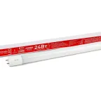 Лампа cветодиодная ECO LED T8-24W-840-G13-1500mm (диод,трубка стекл,24Вт,нейтр,непов. G13) (30/840) | Б0032978 | ЭРА