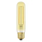 Лампа светодиодная филаментная Vintage 1906 LED CL Tubular FIL GOLD 20 non-dim 2 5W/824 E27 | 4058075808171 | Osram