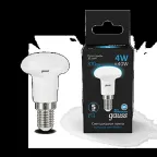 Лампа светодиодная R39 4W 370lm 6500K Е14 LED 1/10/100 | 106001304 | Gauss