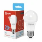                  Лампа светодиодная LED-A60-VC 20Вт 230В Е27 6500К 1800Лм | 4690612020310 | IN HOME
               