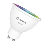                  Лампа светодиодная управляемая SMART+ WiFi SPOT GU10 Multicolour 32 45° 5 W/2700…6500K GU10 | 4058075485693 | LEDVANCE
               