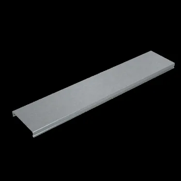 Крышка лотка 200х0,6 L2000 мм "ПЛЮС" INOX304 | KLplus200-0.6-2000 INOX304 | КМ-Профиль