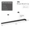 Светильник LED Geometria Block SPO-114-B-40K-036 36Вт 4000К 2800Лм IP40 1200х130х50 черный подвесной драйвер внутри