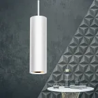 Подсветка подвесной, GU10, D80*300мм, белый PL1 GU10 WH 300 (20/240)