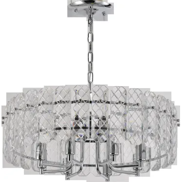 Люстра Whitney 1050-308 8 х Е14 40 Вт хрусталь (Б0061222)