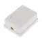 Розетка компьютерная внешняя 1-порт RJ-45 8P8C FTP экранированная кат6