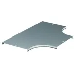 Крышка на ответвитель DPT Т-образный горизонтальный осн.80, нержавеющая | 38041INOX | DKC