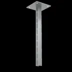 Стойка потолочная 800 мм INOX304 | PST800 INOX304 | КМ - профиль